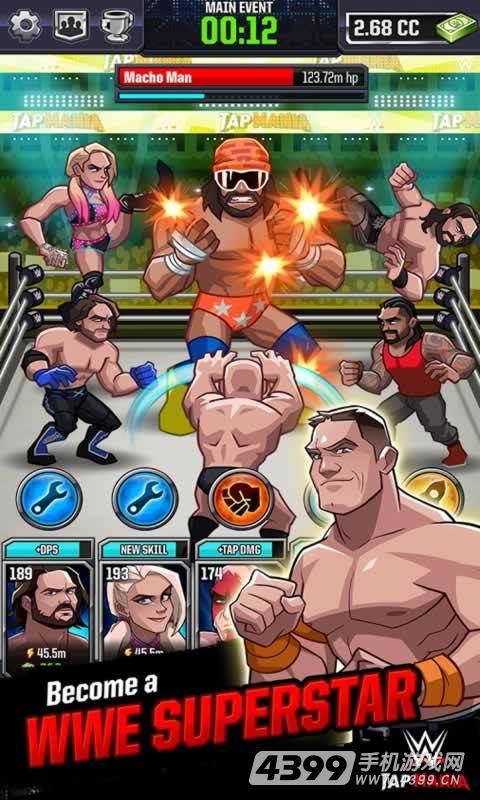 WWE狂热摔跤