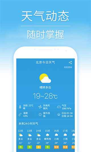 免费天气预报
